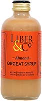 Liber & Co Almond Orgeat Syrup 9.5 Oz Btl
