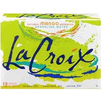 La Croix Mango 12pk Cans Is Out Of Stock