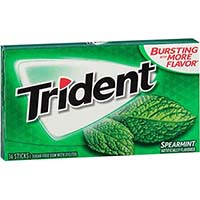 Trident Sugarless Gum Spearmint