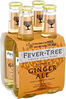 fever tree  ginger ale 200ml 4pk