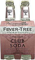 Fever Tree Club Soda 8pk Cn