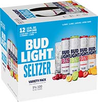 Bud Light Selzer C. 12/pk Variety.