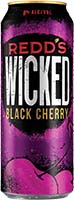 Redds Wicked Black Cherry Ale 24oz Can 12pk