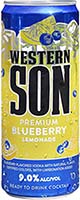 Western Son Cocktails Blueberry Lemonade