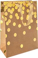 Bag- White Kraft Confetti