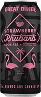 Gr Div Straw Rhubarb 6pk Can