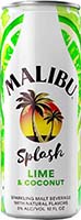 Malibu Splash Lime & Coconut Sparkling Malt Beverage