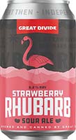 Great Divide Straw/rhubarb 6 Pk - Co