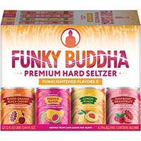 Funky Buddha Premium Hard Seltzer Variety Pack Spiked Sparkling Water