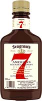 Seagrams 7 Crown American Blended Whiskey