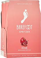 Barefoot Spritzer Rose-4 Pk Can