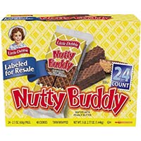 Nutty Buddy, Wafers With Peanut Butter, 2.1 Oz