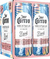 Cuervo Rtd Sparkling Rose Margarita 4pk 12oz