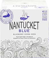 Nantucket Blueberry Vodka Soda 4pk Cans