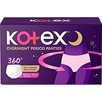 Kotex Overnight Pads Is Out Of Stock