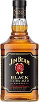 Jim Beam Black Bourbon W/2 Glasses Vap 750 Ml