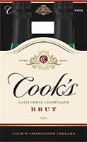 Cook's California Champagne Brut White Sparkling Wine