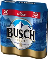 Busch 3pk/25oz Can
