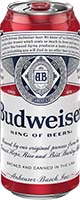 Budweiser Beer 16 Oz - Six Pack