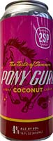 2sp Pony Gurl Coconut Lager 6pk Cans