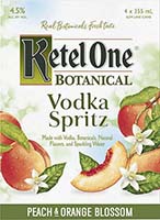 Ketel One Botanical Peach And Orange Blossom Vodka Spritz