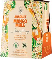 Absolut Ready To Drink Mango Mule
