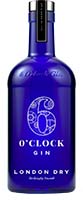 6 Oclock London Dry Gin 750ml