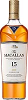 Macallan Scotch 15 Yr Double Cask