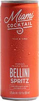 Miami Cocktail Bellini Spritz (4 X 8.4oz Can) Is Out Of Stock