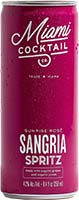 Miami Rtd Organic Sangria Spritz 4pk Cans Is Out Of Stock