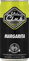 The Club Lime Margarita Cockail Can