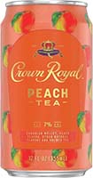 crown royal cocktails  crown peach tea 4pk-12oz