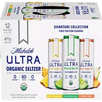 Mich Ultra Seltzer Signature Collection 12pk C 12oz