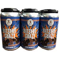 Mob Craft Beer Bat$h!t Crazy Coffe Brown Ale 6pk Can Is Out Of Stock