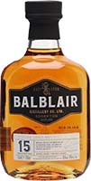 Balblair 15 Year Old Single Malt Scotch Whiskey