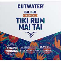 Cutwater Tiki Rum Mai Tai 12oz Can 4pk