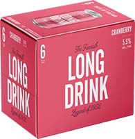 Finnish Long Drink Cranberry 6 Pack Cans