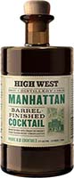 High West Manhattan Barrel Finished Cocktail