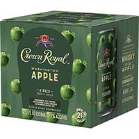 Crown Royal Cans Washington Apple 4pk