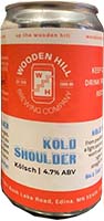 Wooden Hill Brewing Kold Shoulder Kolsch 4 Pk Cans