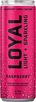 Loyal Raspberry Light Spkl Can 6/4