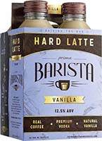 Prima Barista Latte Vanilla Coffee Vodka 4pk 200ml