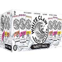 White Claw Hard Seltzer  Variety 24pk Can