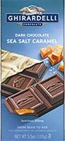 Ghirardelli Chocolate Bar Dark Sea Salt Caramel