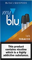 My Blu Tobacco 2.4% 2ct 1 Is Out Of Stock