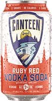 Canteen Ruby Red