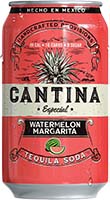 Cantina Watermelon Margarita 4pk C 12oz