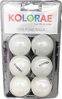 Kolorae Ping Pong Balls-white
