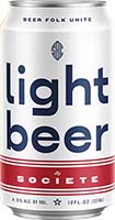 Societe Light Beer Lager 6pk Cans