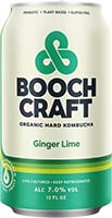 Booch Craft Kombucha Ginger Lime 6pk Can